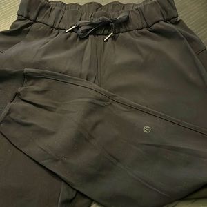 Lululemon Black Dance Studio Mid Rise Joggers